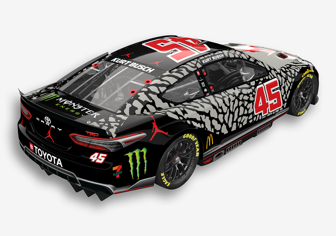 Jordan Brand Kurt Busch Car 3