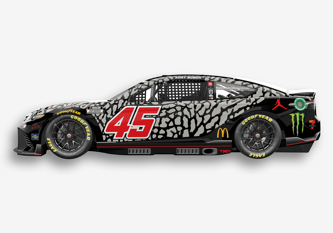 Jordan Brand Kurt Busch Car 6