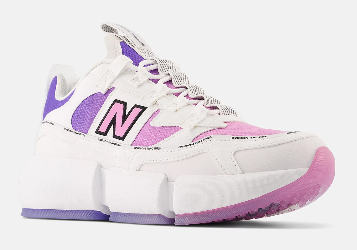 New Balance Vision Racer Sunset Chaser White Msvrcssn 3