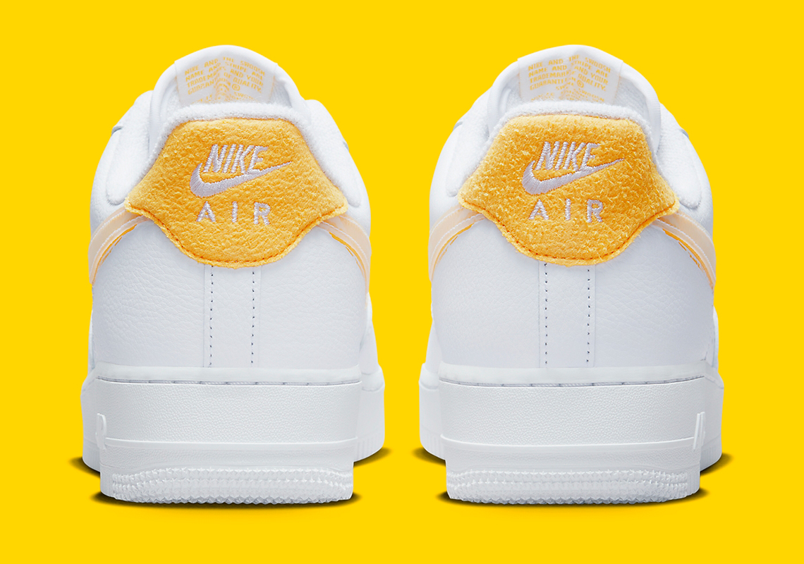 Nike Air Force 1 Low Brushstroke Yellow Dx2646 100 5