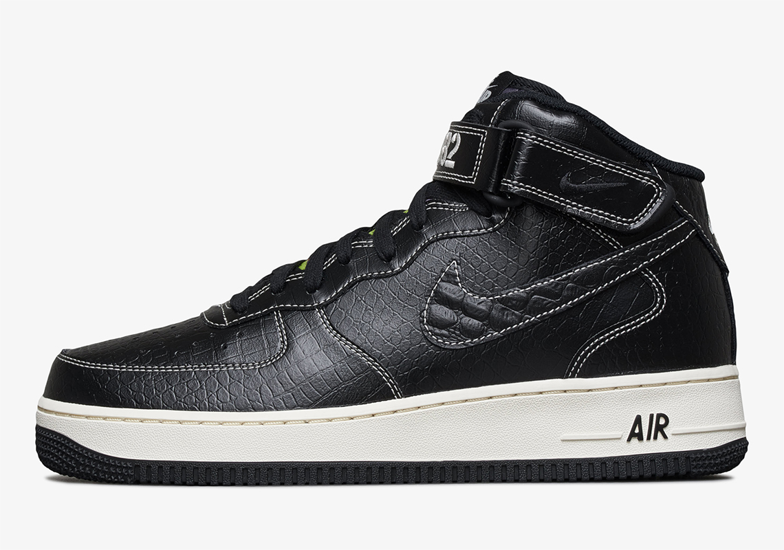 Nike Air Force 1 Mid Lx Black Pale Ivory Dv1029 010 6