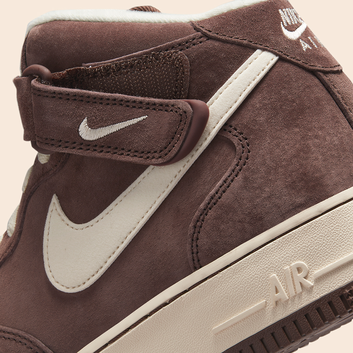 Nike Air Force 1 Mid Qs Chocolate Dm0107 200 7