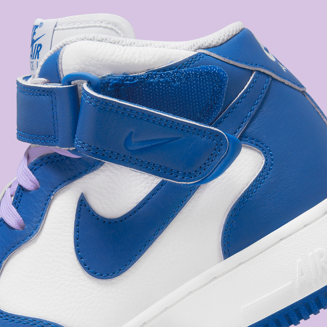 Nike Air Force 1 Mid Royal Blue White Dx3721 100 8