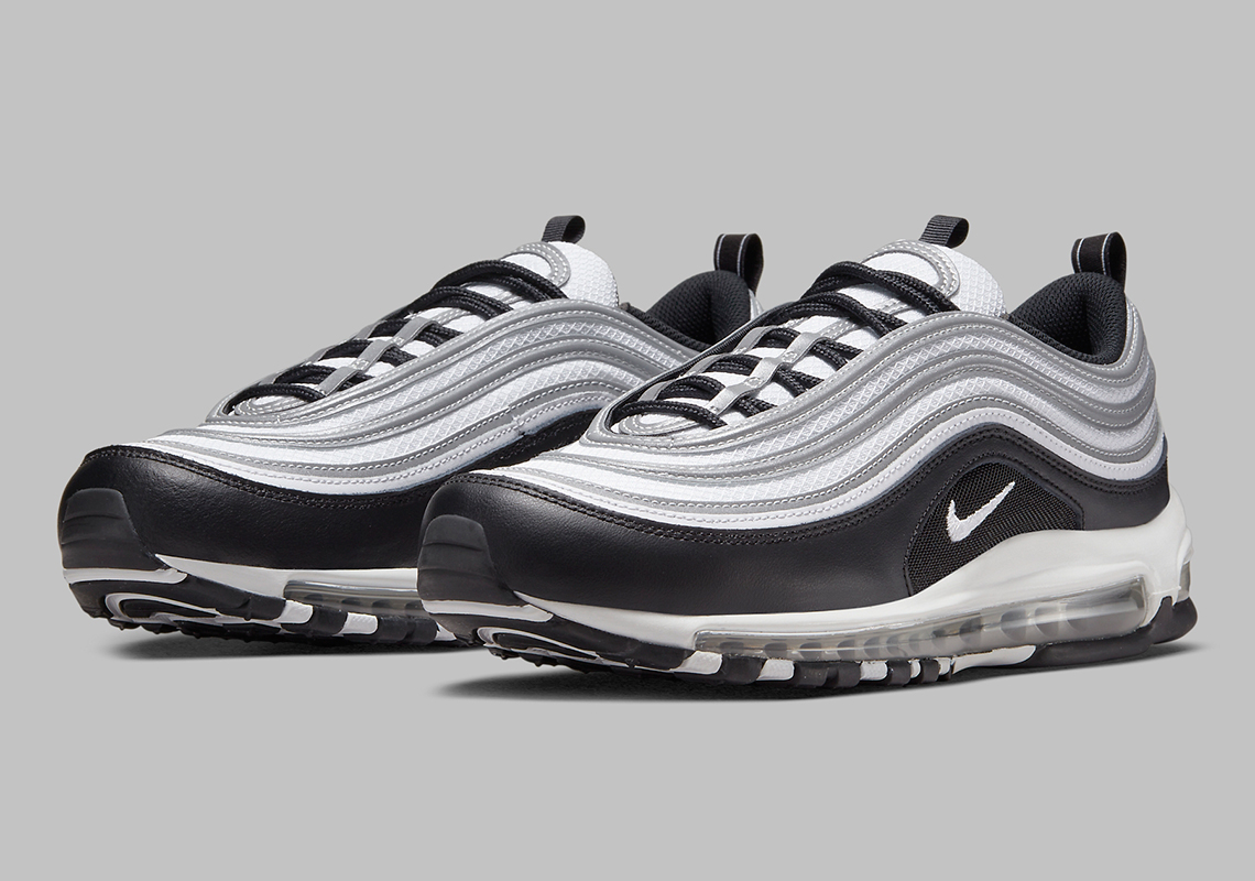 Reflective Silver Offsets This Nike Air Max 97 "Panda"