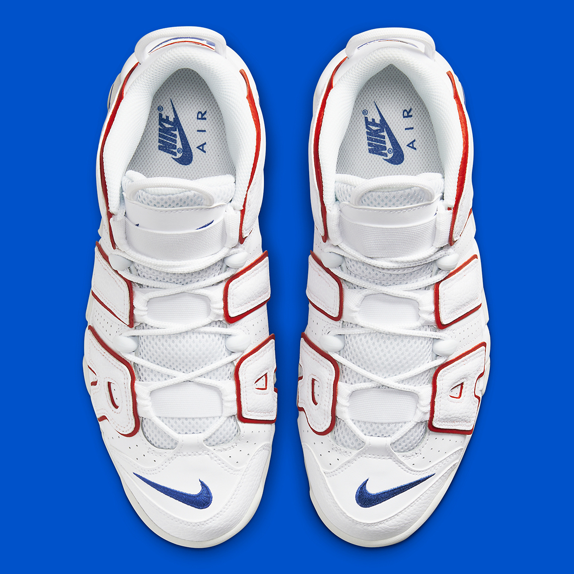 Nike Air More Uptempo White Red Blue Dx2662 100 2