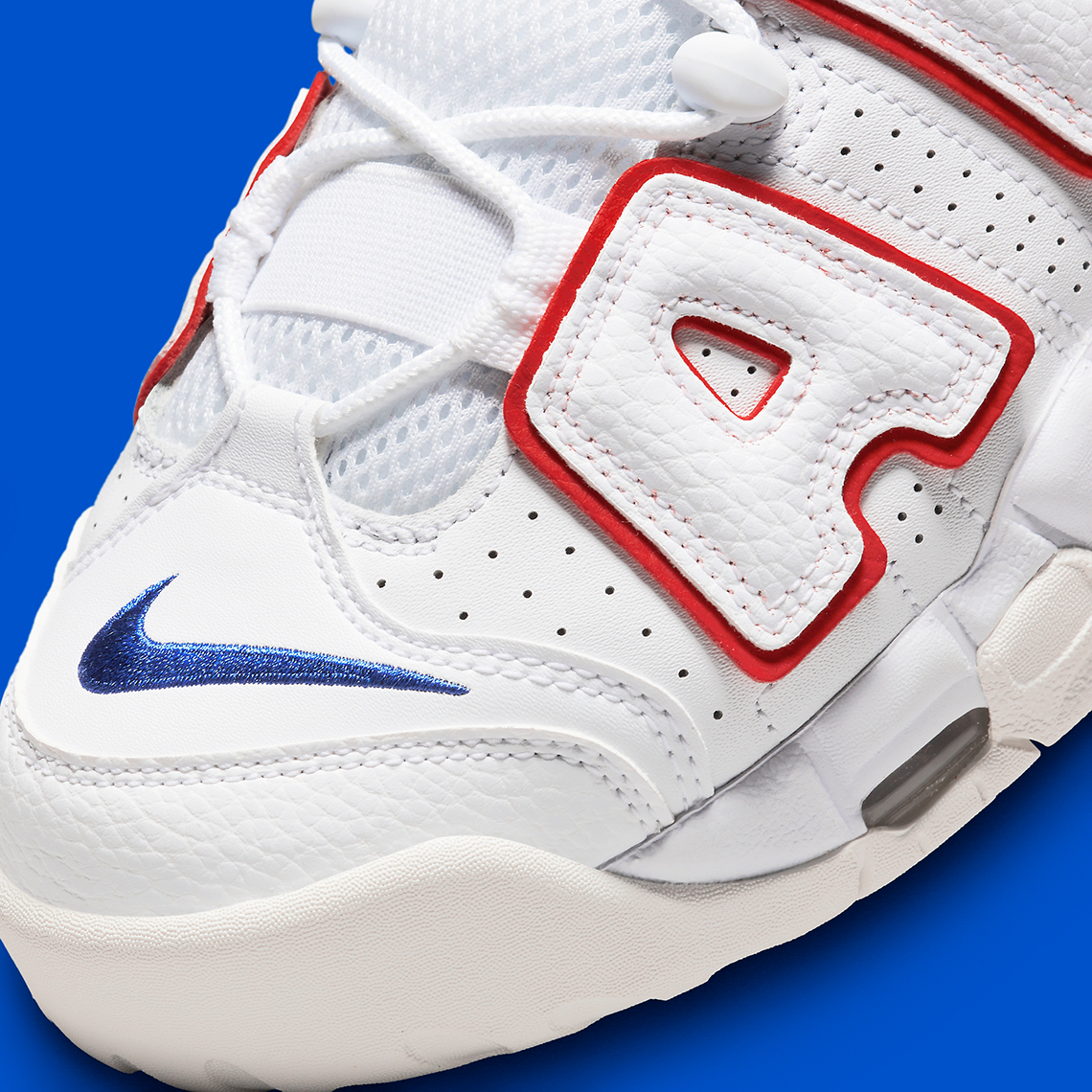 Nike Air More Uptempo White Red Blue Dx2662 100 4