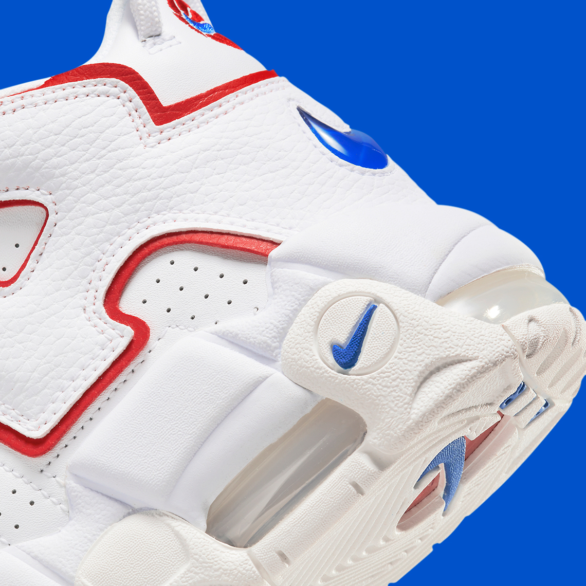 Nike Air More Uptempo White Red Blue Dx2662 100 7