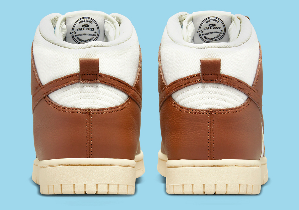 Nike Dunk High Certified Fresh Brown White Blue Release Date 1