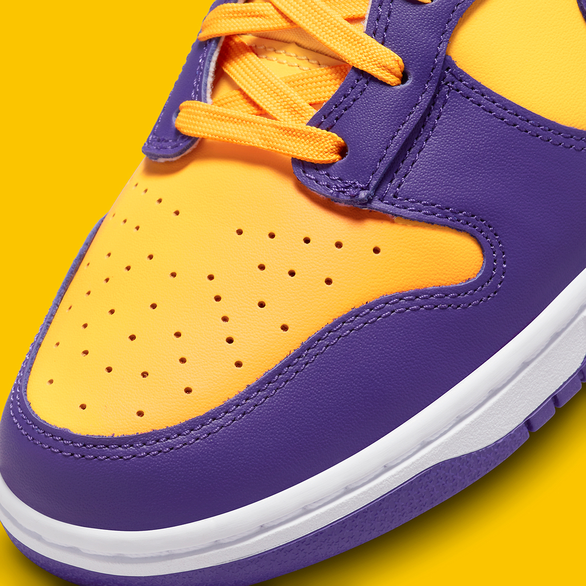 Nike Dunk High Purple Yellow Dd1399 500 Release Date 2