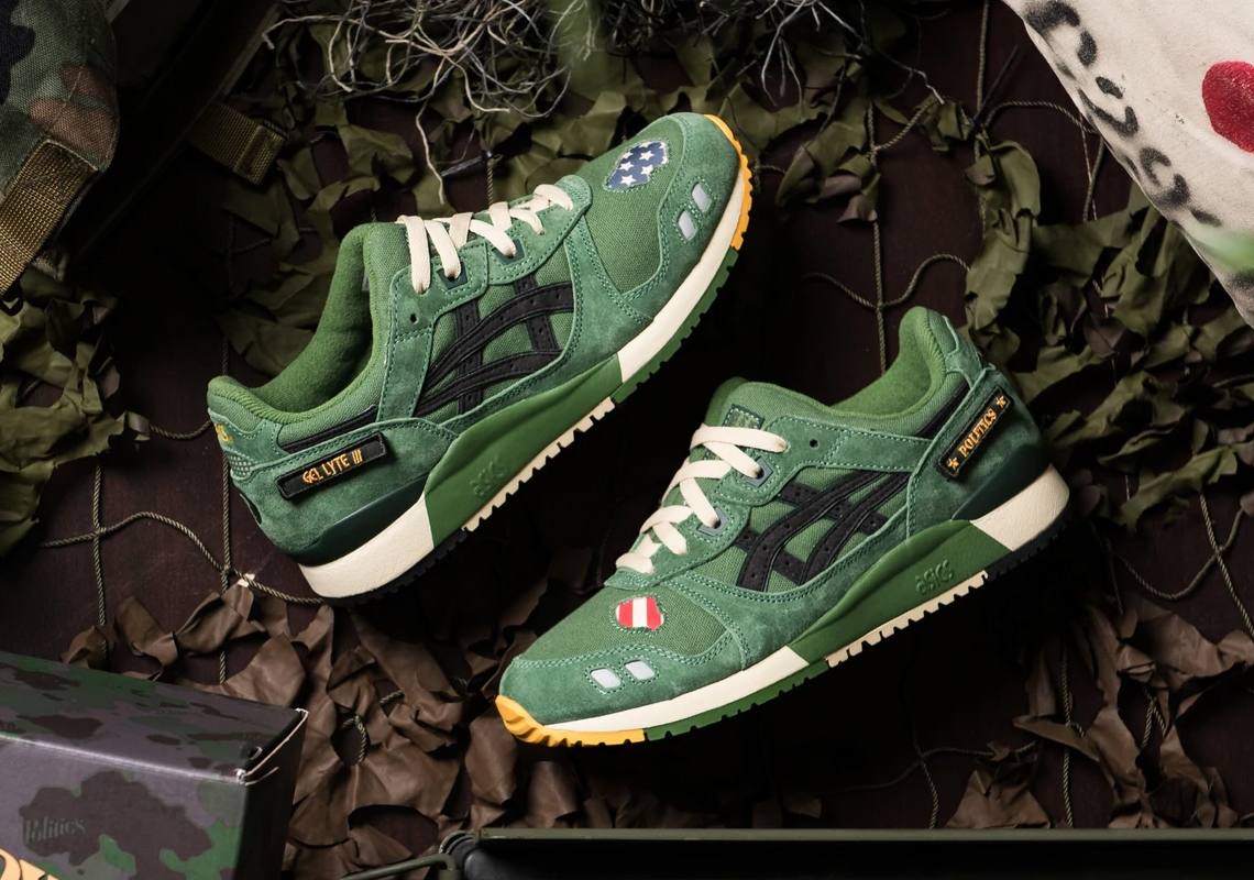 Derek Curry Of Sneaker Politics Honors The US Army With The ASICS GEL-Lyte III "Always Ready"