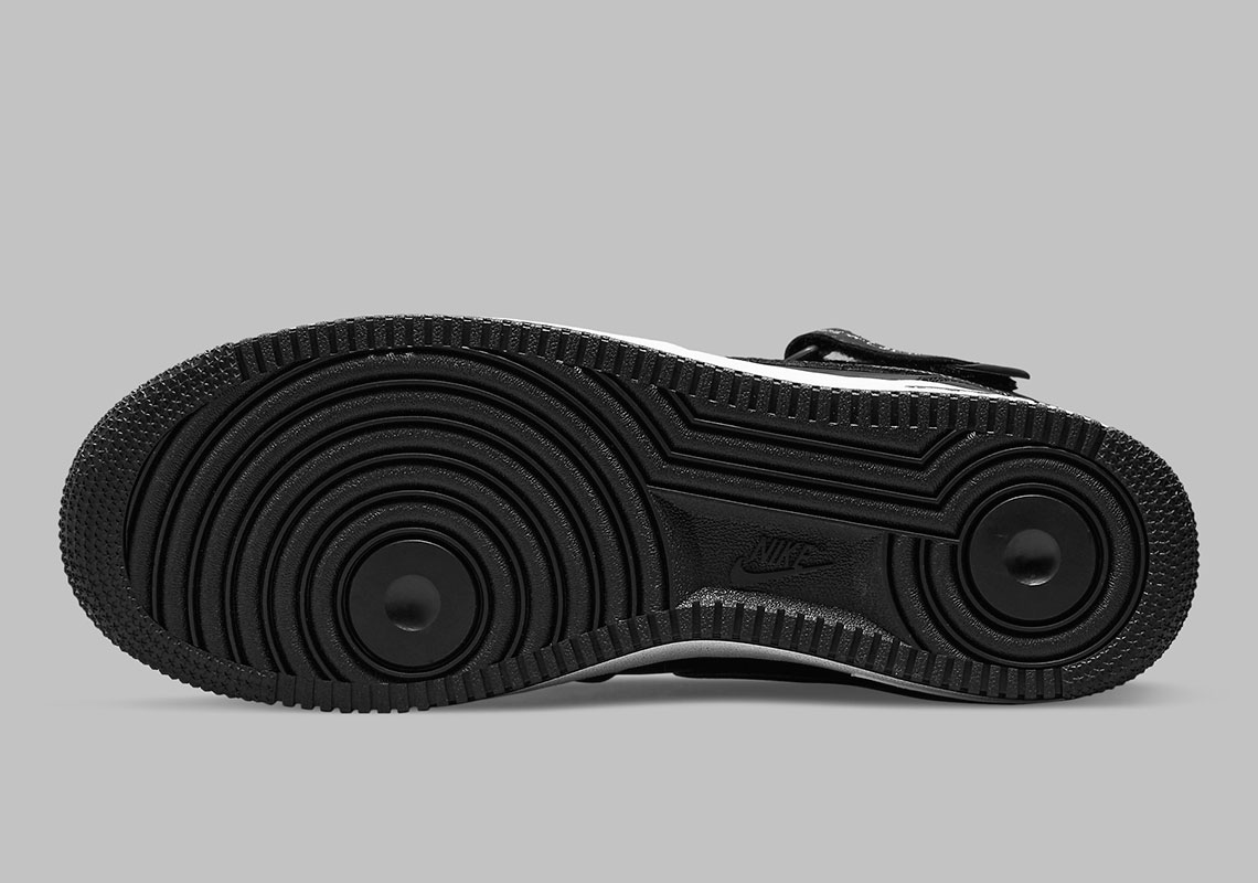 Stussy Nike Air Force 1 Mid Black Dj7840 001 Release Date 7