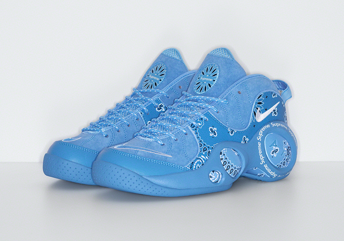 Supreme Nike Air Zoom Flight 95 Blue Release Date 4