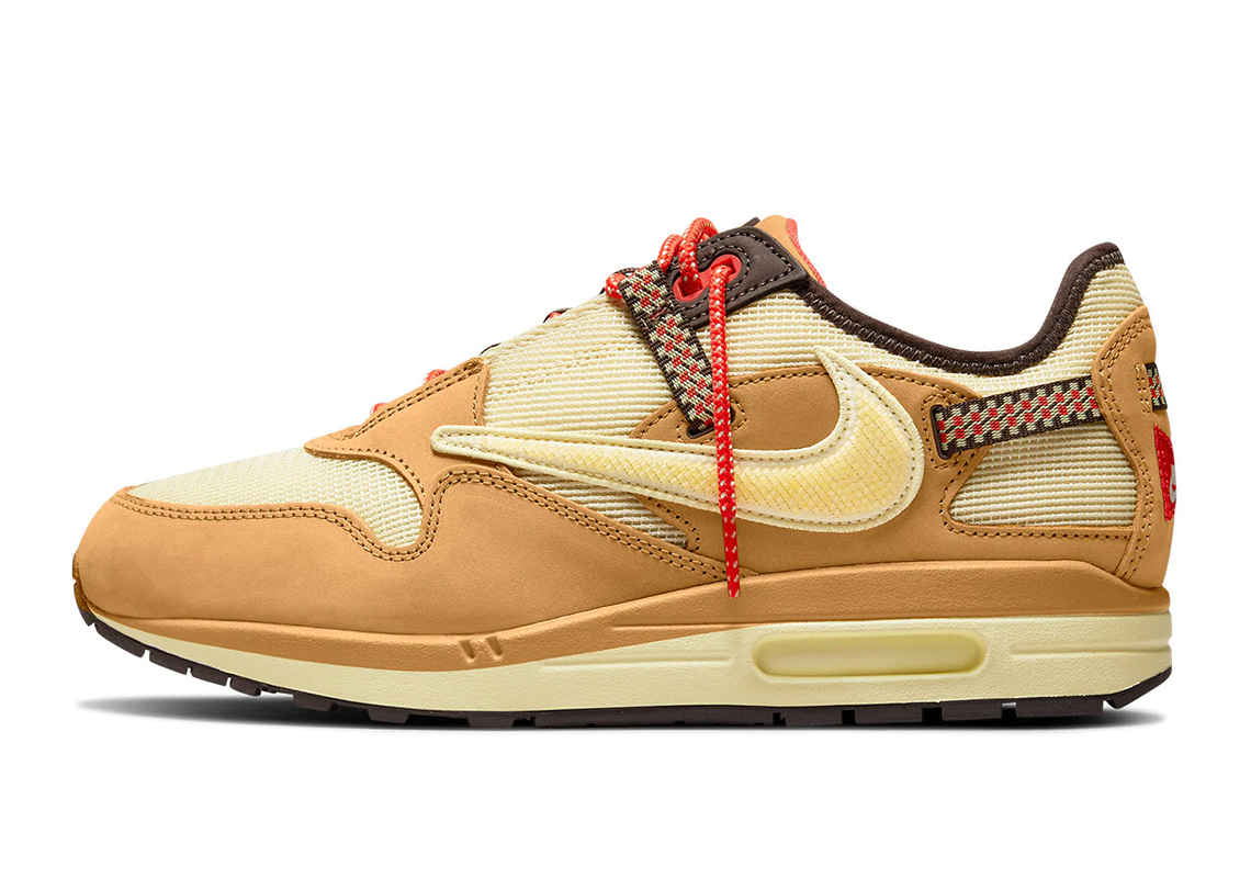 Travis Scott Nike Air Max 1 Wheat Do9392 701 2