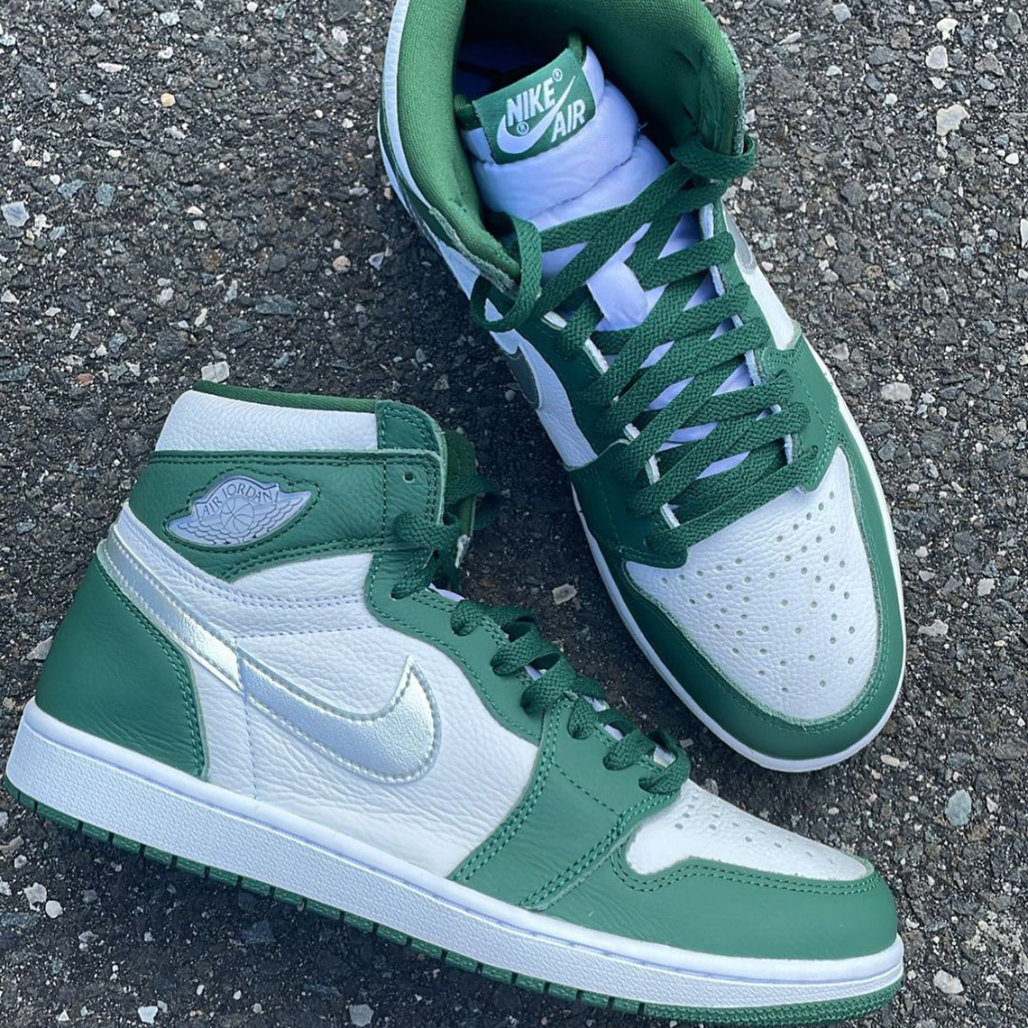 Air Jordan 1 Gorge Green 5