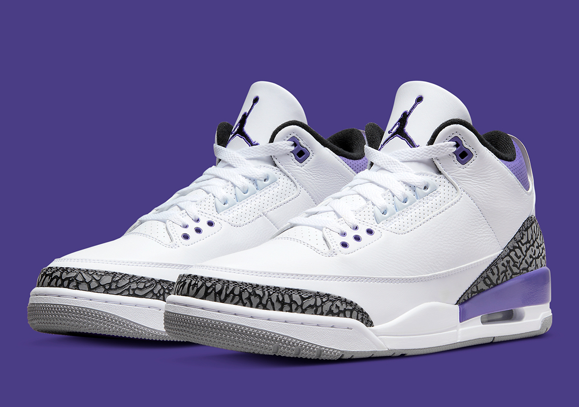 Official Images Of The Air Jordan 3 "Dark Iris"