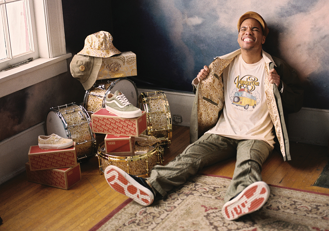 Anderson .Paak And Vans Play With Paisley For Upcoming "Vanderson" Collection