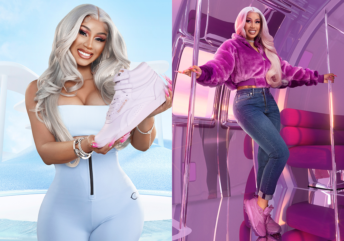 Cardi B And Reebok Introduce The First Installment Of Their "Let Me Be...Enchanted" Collection