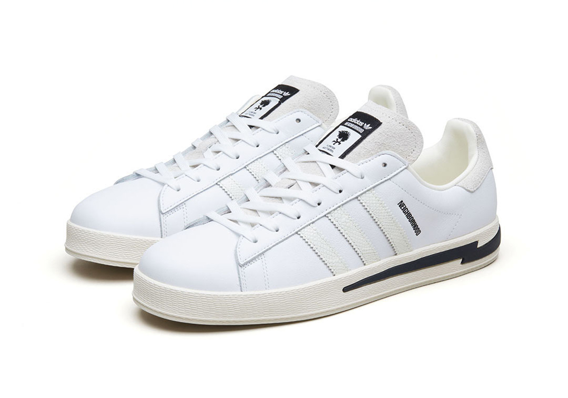 Neighborhood Invincible Adidas Campus White 3