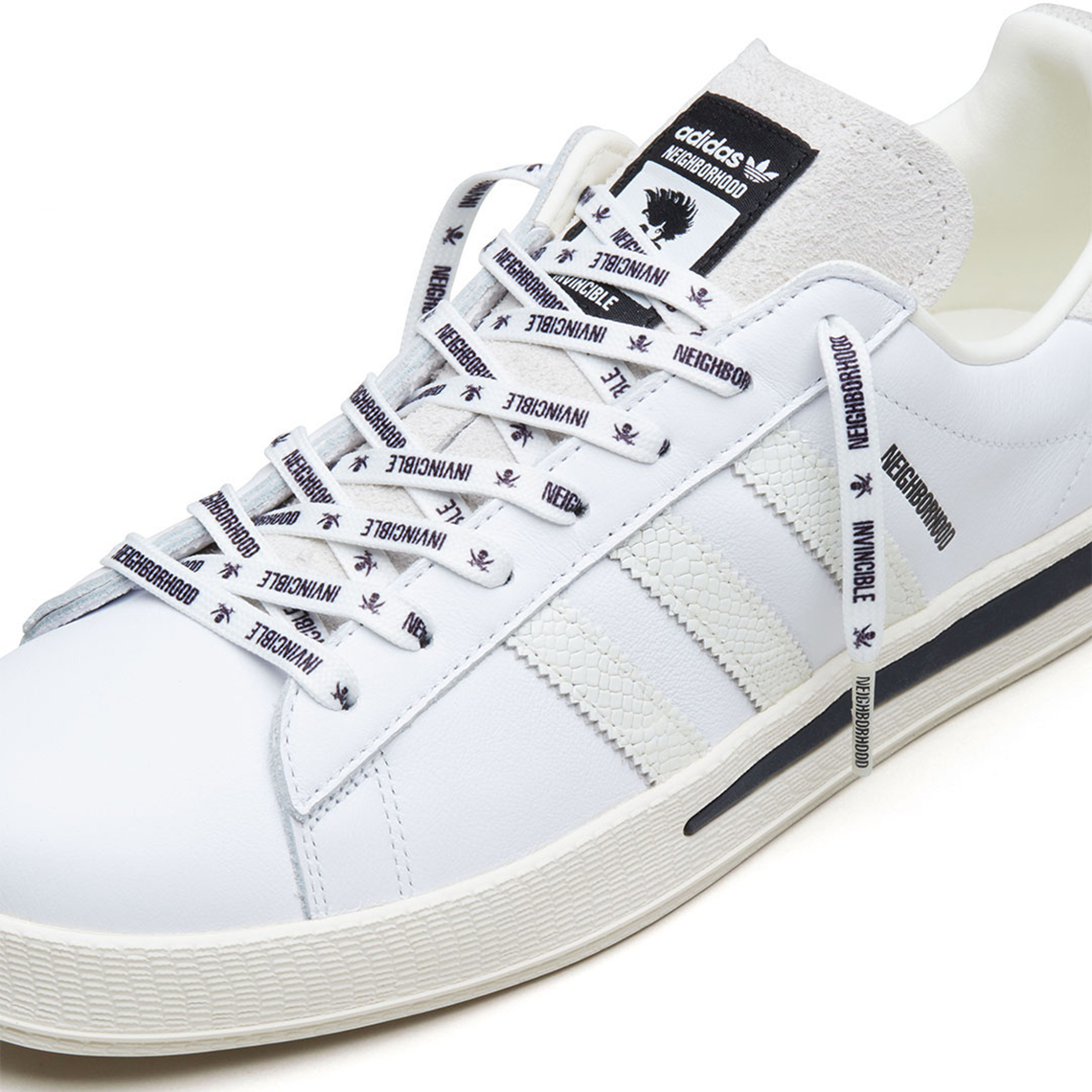 Neighborhood Invincible Adidas Campus White 4