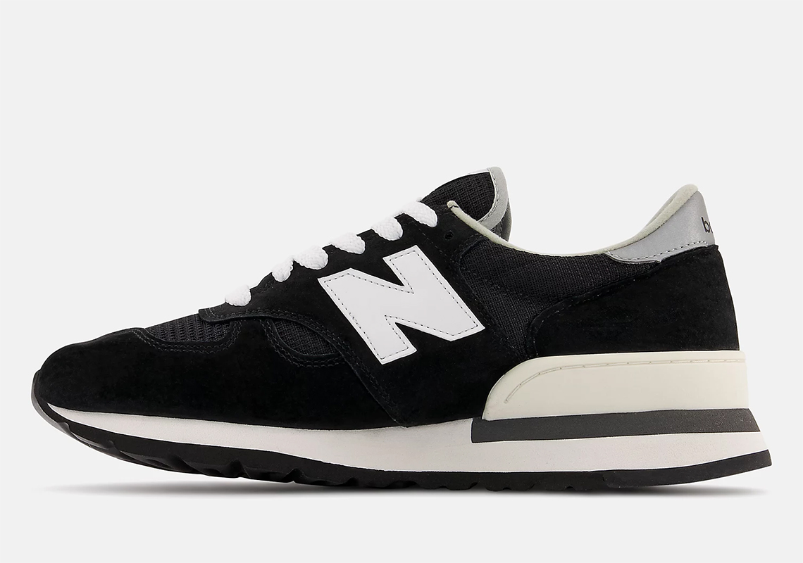 New Balance 990 Black White Mr990v1 2