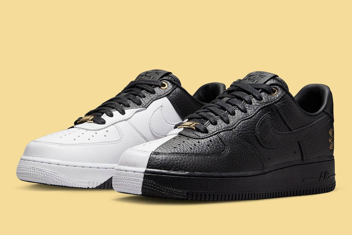 A Split-Colored Design Outfits The Newest Nike Air Force 1 "Anniversary Edition"