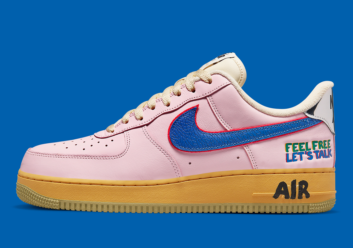 Nike Channels Good Vibes With The Upcoming Air Force 1 "Feel Free, Let's Talk"