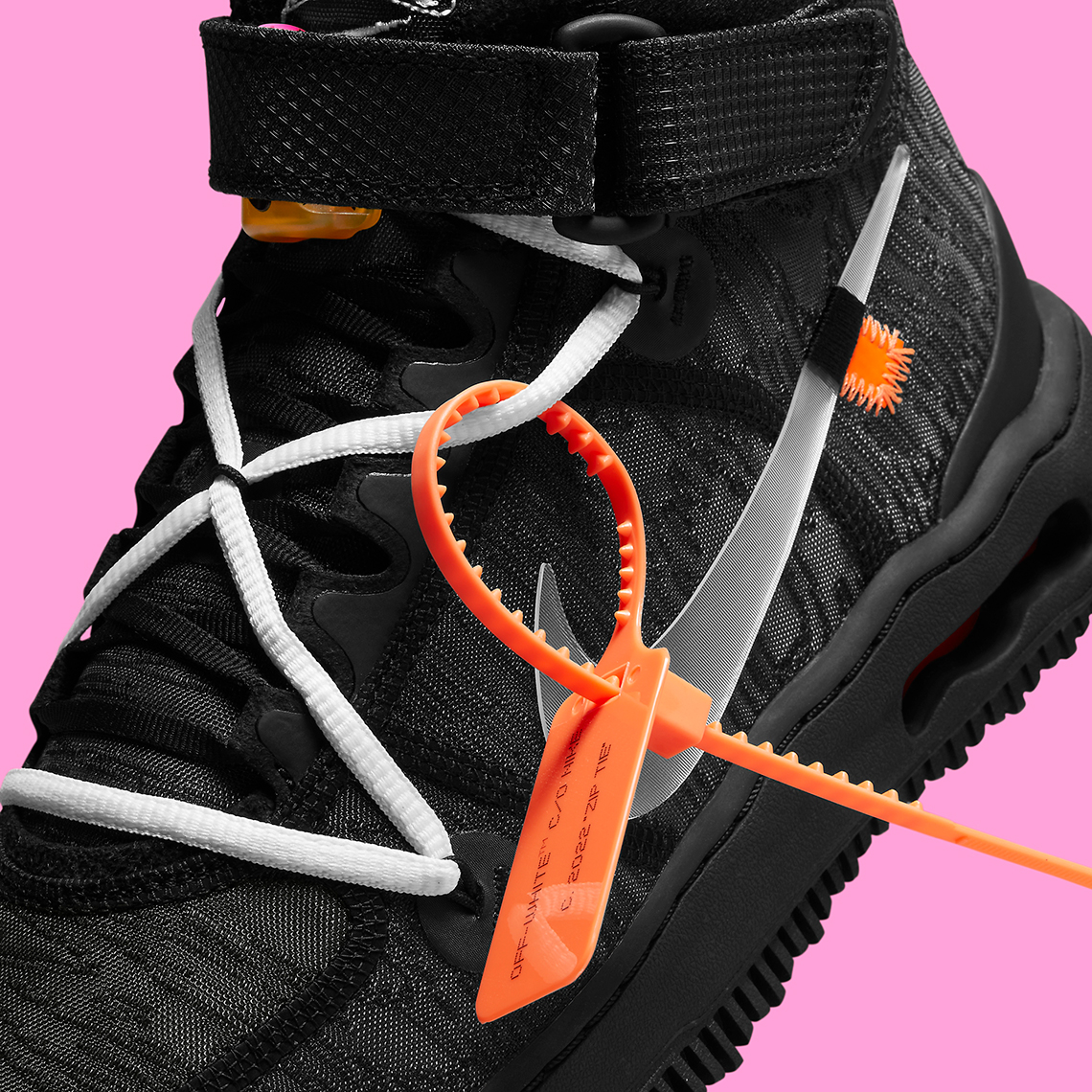 Off White Nike Air Force 1 Black Do6290 001 11