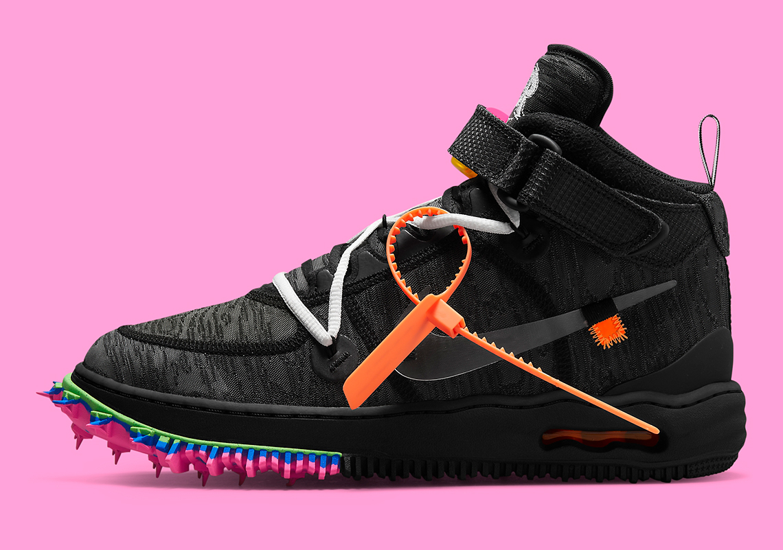 Off White Nike Air Force 1 Black Do6290 001 13
