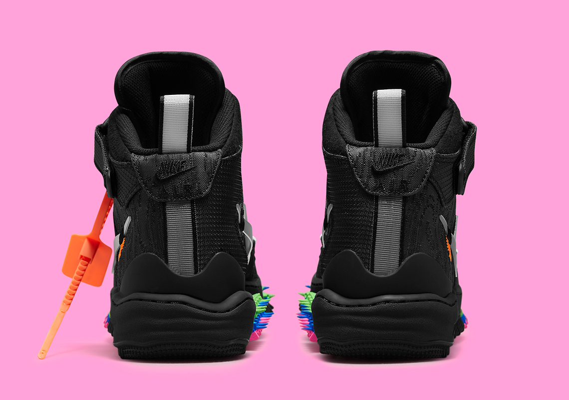 Off White Nike Air Force 1 Black Do6290 001 5