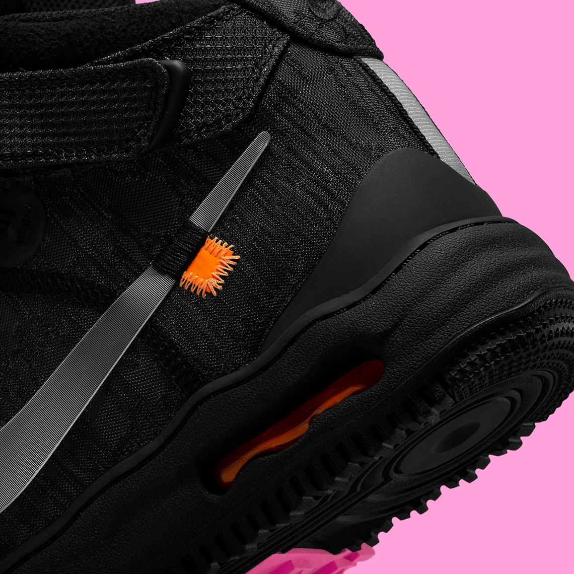 Off White Nike Air Force 1 Black Do6290 001 7