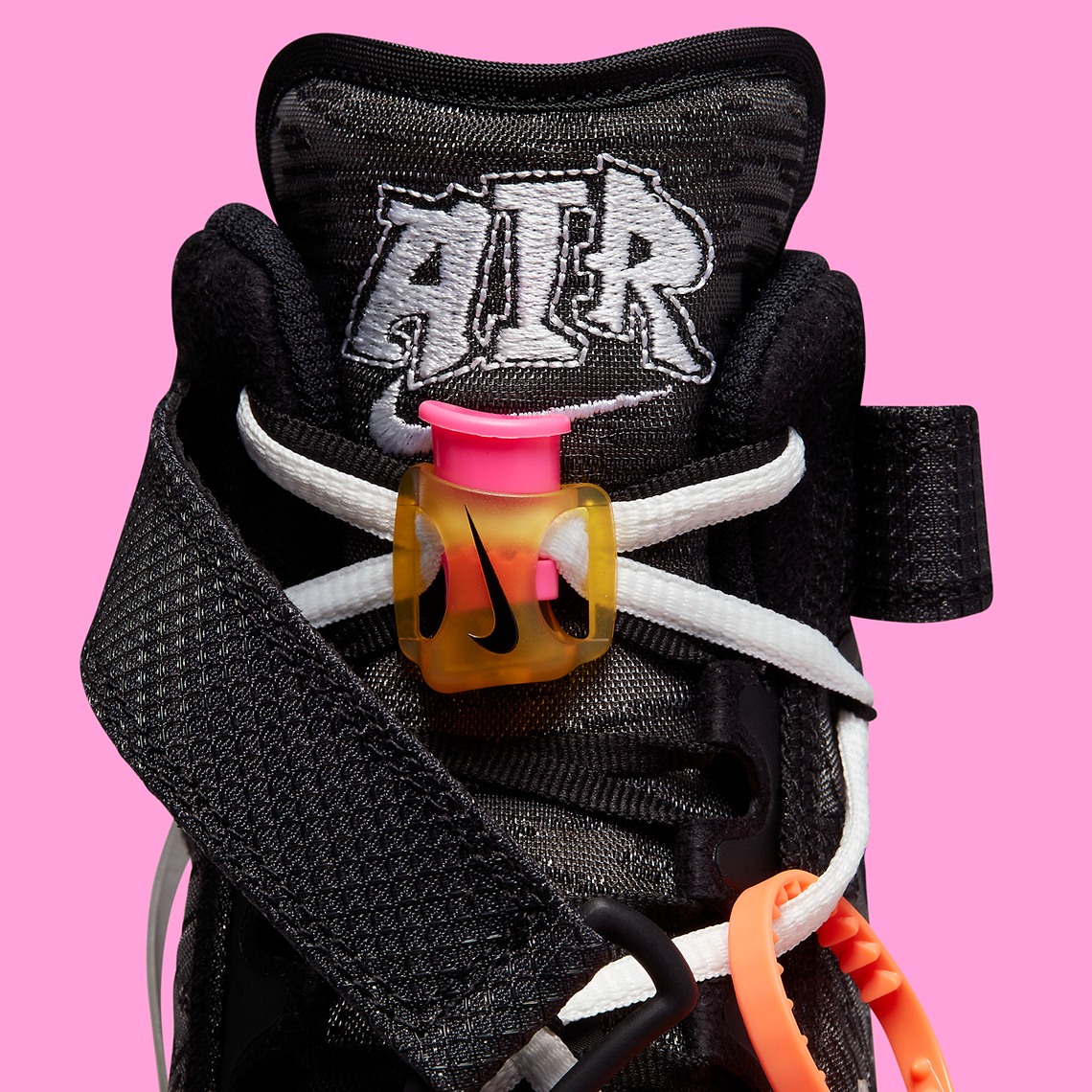 Off White Nike Air Force 1 Black Do6290 001 9