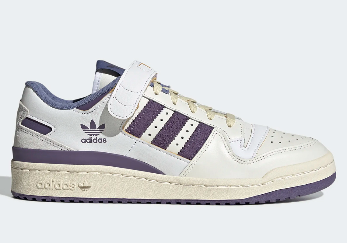 "Tech Purple" Accents Dress This Newly-Released adidas Forum 84 Low