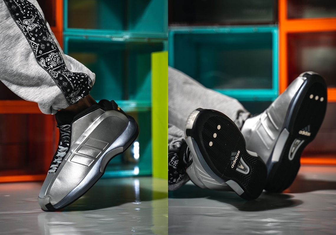 Adidas Crazy 1 Metallic Silver Og 2022 2
