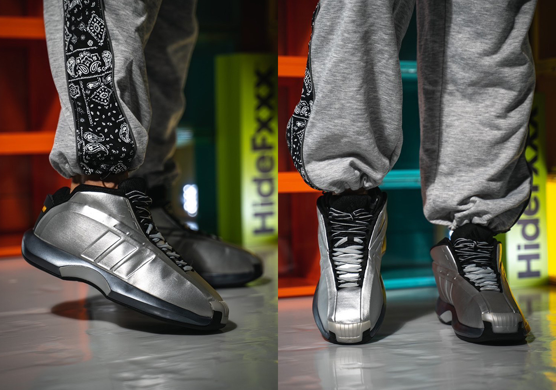 Adidas Crazy 1 Metallic Silver Og 2022 4