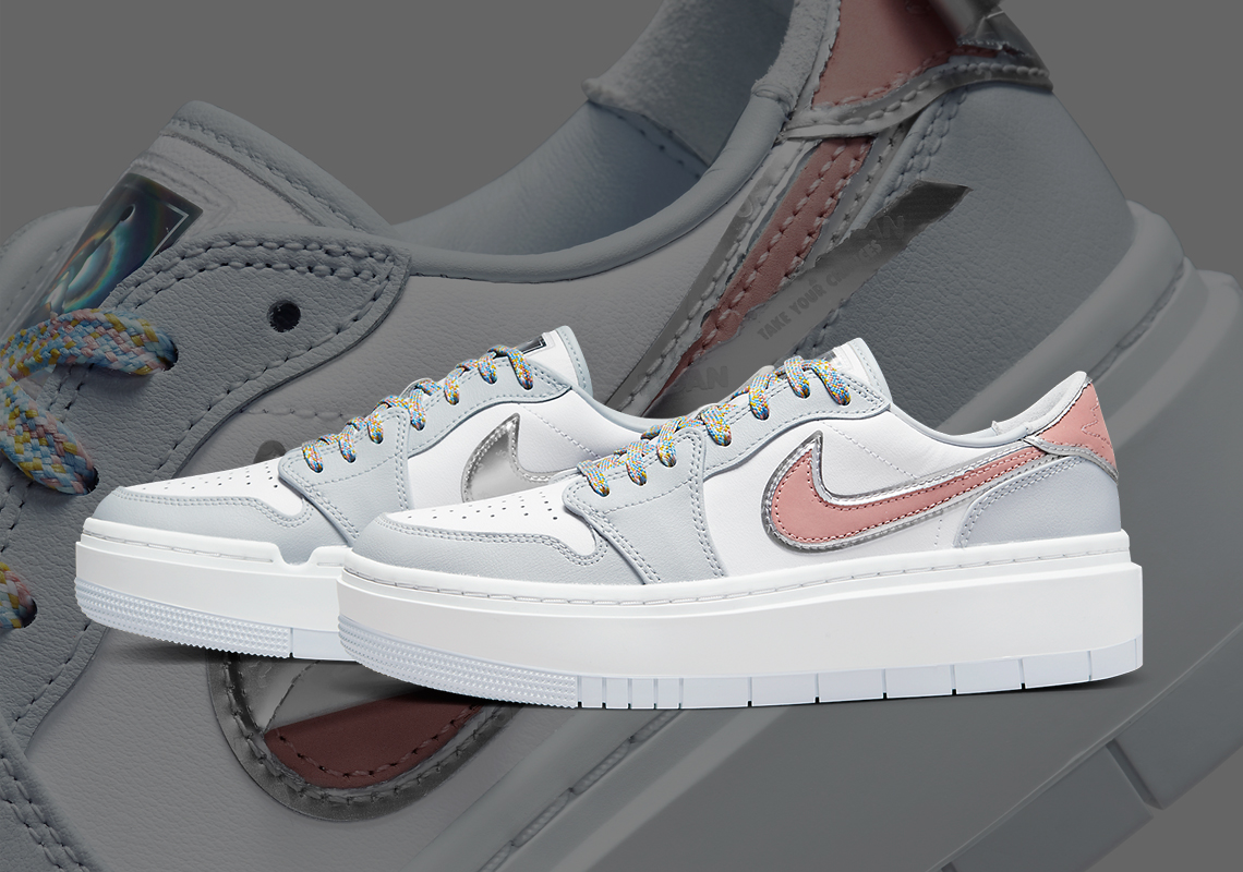 The Women's Air Jordan 1 Low Elevate Returns With Cut-Away Profile Swooshes