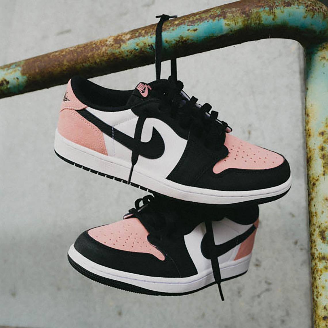 Air Jordan 1 Low Og Bleached Coral Store List 2