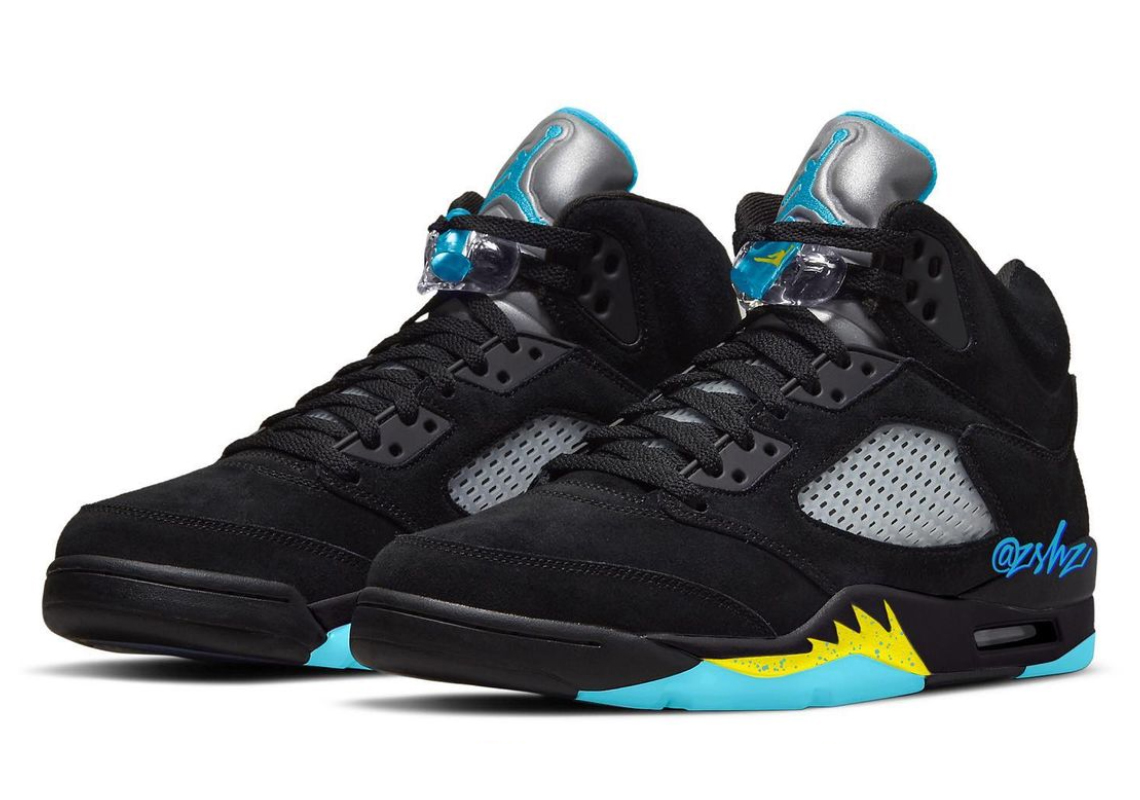 Air Jordan 5 "Aqua" Set For January 21st, 2023 Release