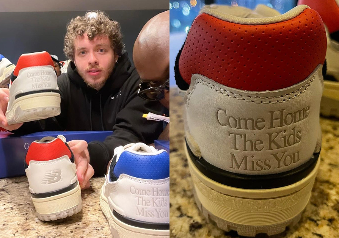 Jack Harlow Debuts The “Come Home The Kids Miss You” New Balance 550