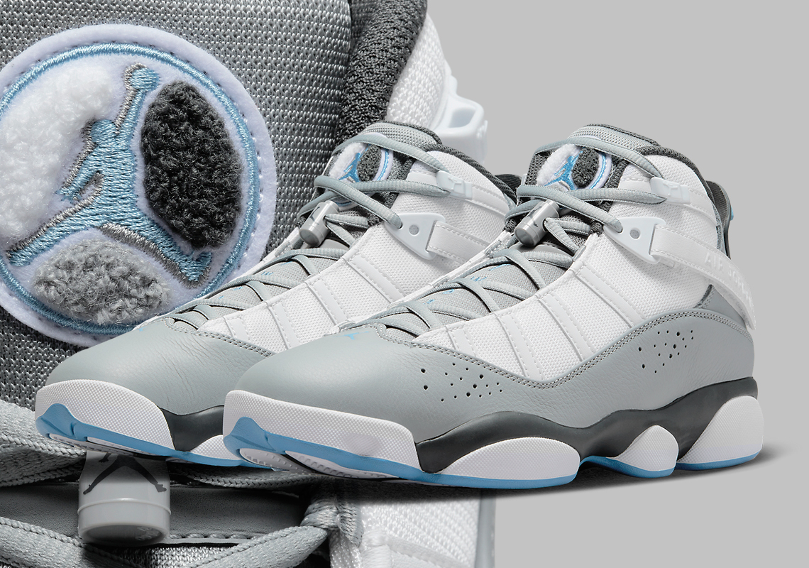 University Blue Meets Cool Grey In This Latest Jordan 6 Rings