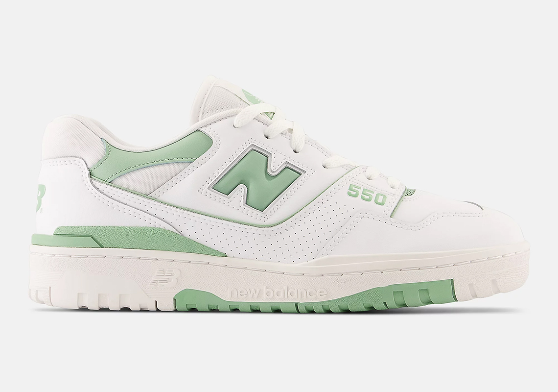 The New Balance 550 Set To Release In Mint Green