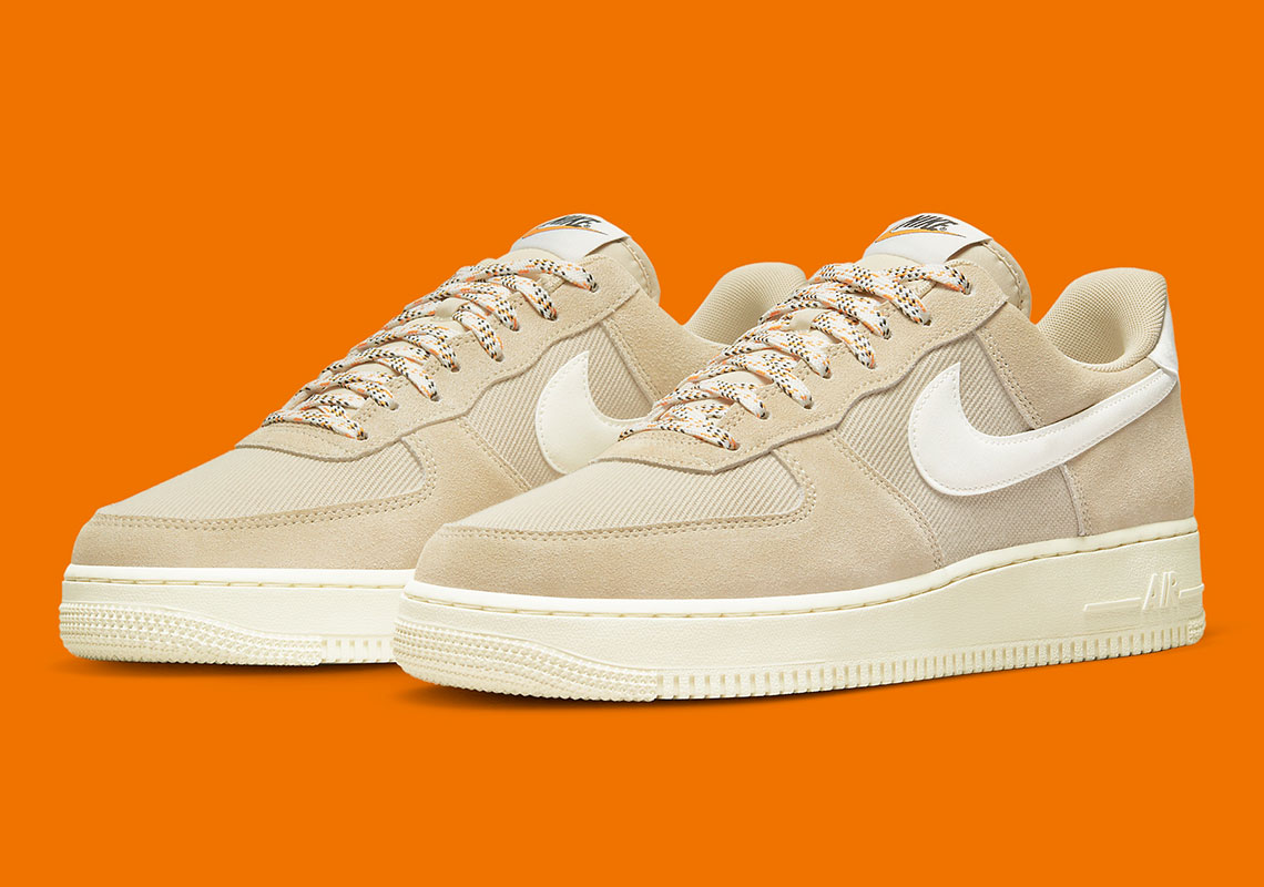 Tan Suede Covers The Nike Air Force 1 Low "Certified Fresh"