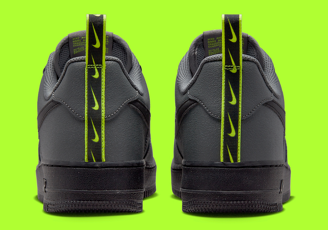 Nike Air Force 1 Low Grey Black Volt Dz4510 001 7