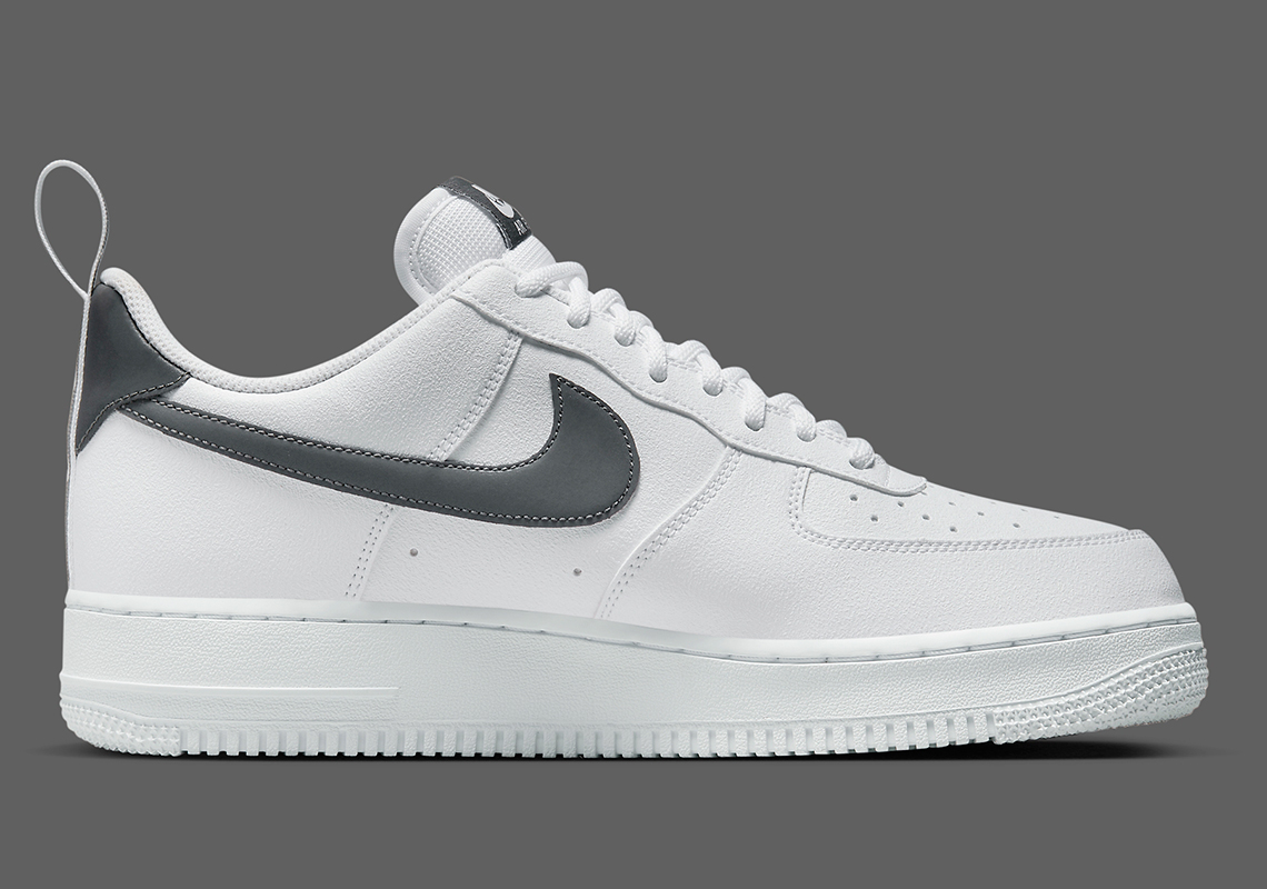 Nike Air Force 1 Low White Grey Ribbon Dx8967 100 1