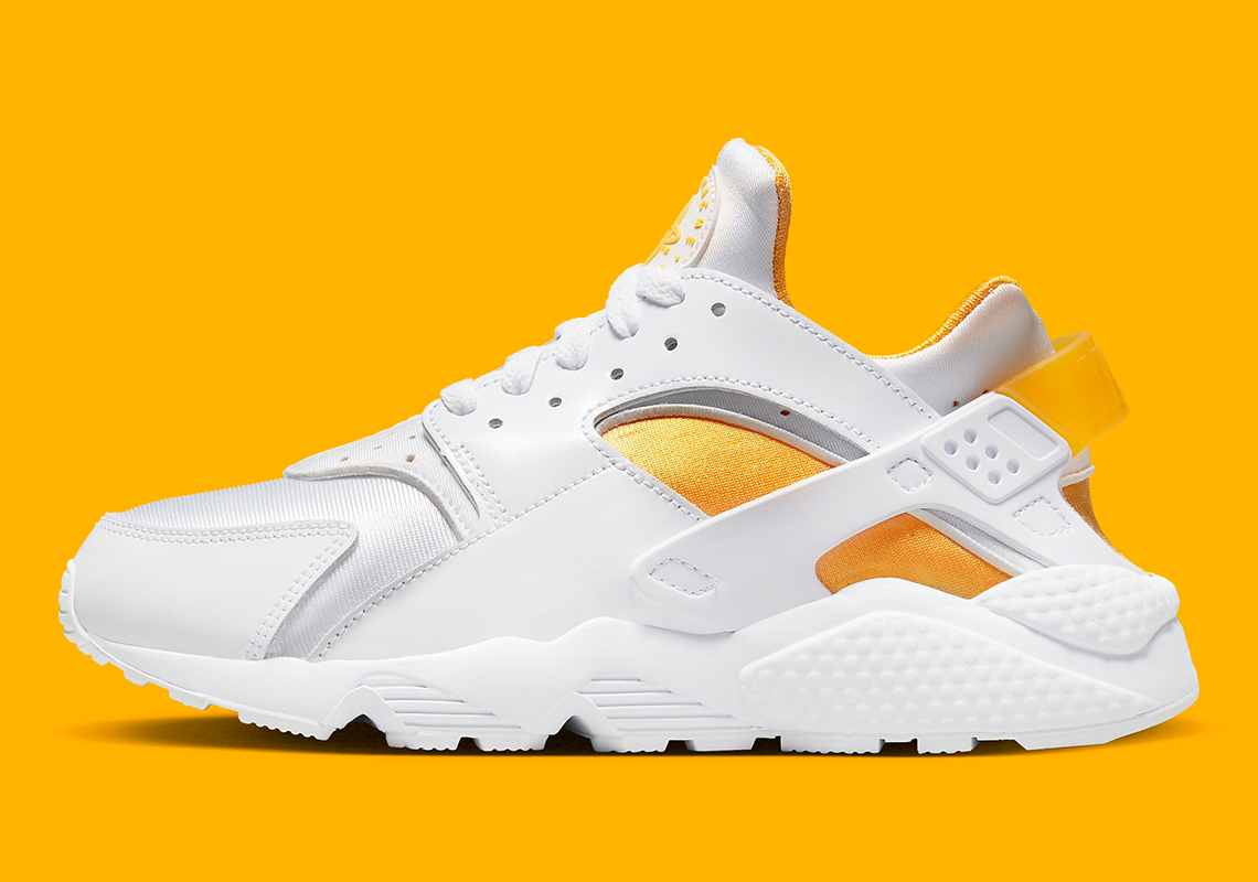 Nike Air Huarache White Laser Orange Dr5727 100 4