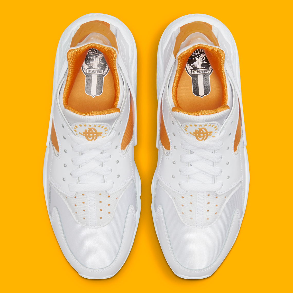 Nike Air Huarache White Laser Orange Dr5727 100 6