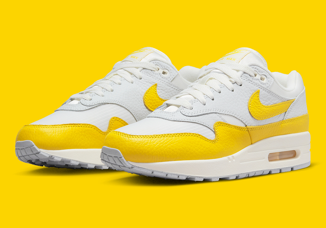 Nike Air Max 1 Yellow White Grey Dx2954 001 5