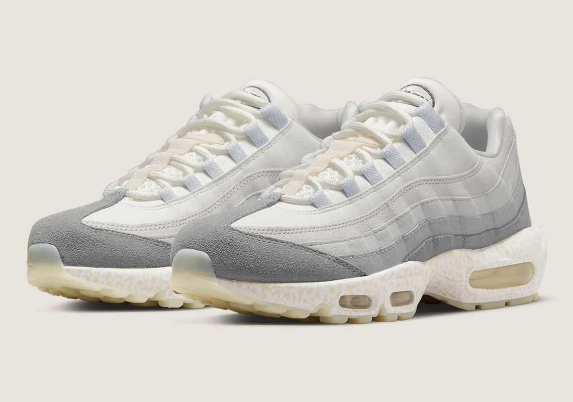 Nike Air Max 95 Summit White Light Bone Cool Grey Dv2593 100 1