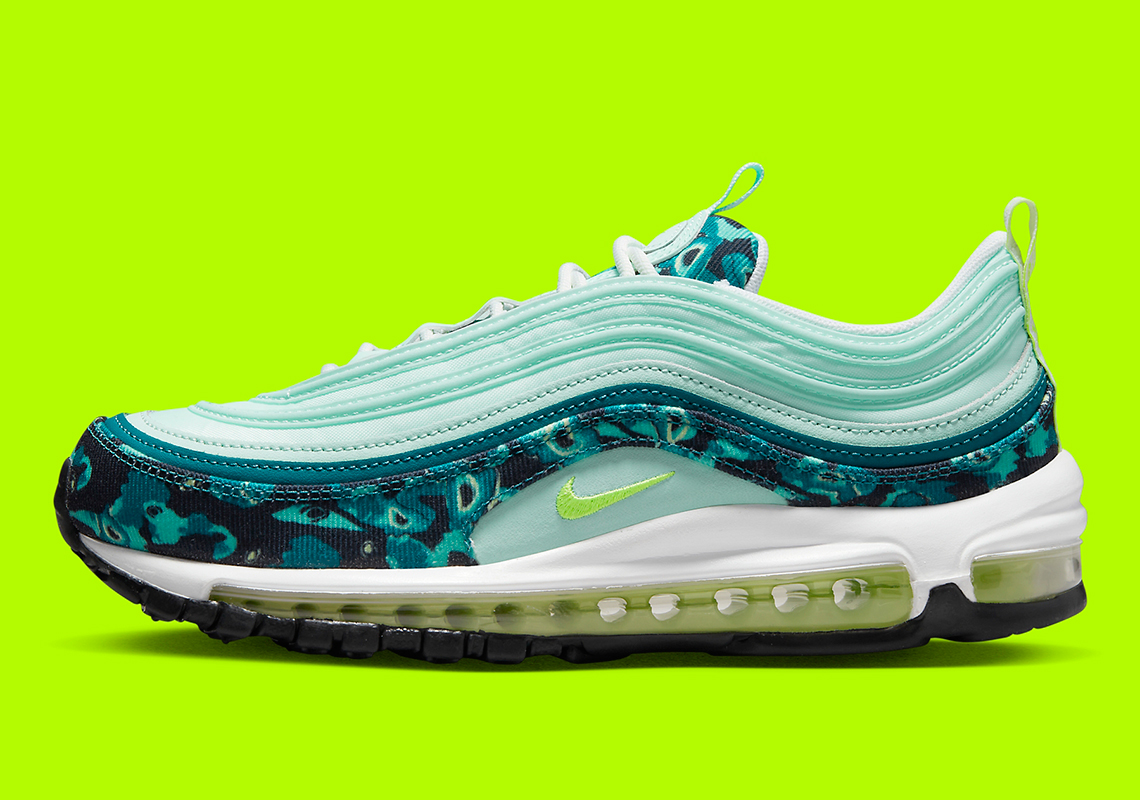 Nike Air Max 97 Green Camo Dx3366 300 3