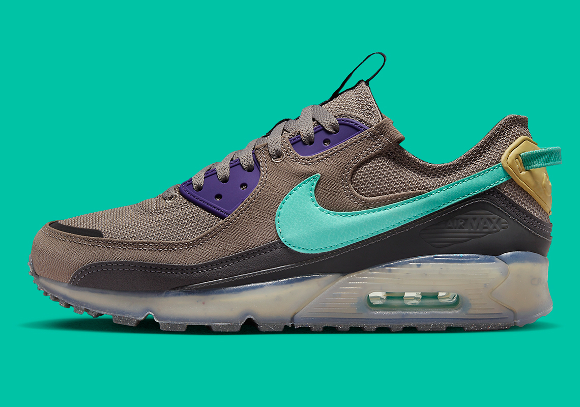 The Nike Air Max Terrascape 90 Appears With Aqua And Concord Accents