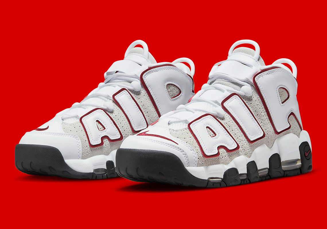 The Nike Air More Uptempo Plays With Bulls Colors